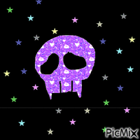 cat skull - Bezmaksas animēts GIF