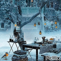 winter GIF animé