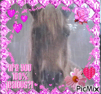 my lovely horse Gif Animado