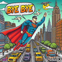 bye bye - GIF animate gratis