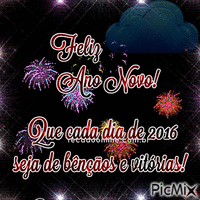 Feliz Ano Novo! - Bezmaksas animēts GIF