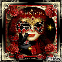 Carnaval de Venise - GIF animate gratis