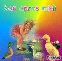 BON APRES MIDI - Безплатен анимиран GIF