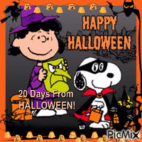 20 days from Halloween Animated GIF