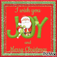 I wish you JOY and Merry Christmas