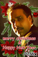 Merry Christmas &Happy New Year - Free animated GIF
