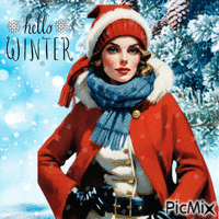 Hello Winter-contest - GIF animé gratuit