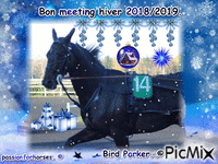 Le champion Bird Parker. © - GIF animé gratuit