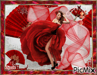 flamenco animēts GIF