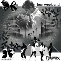 bon week end - Бесплатный анимированный гифка