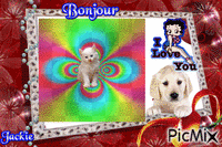 Bonjour - 無料のアニメーション GIF