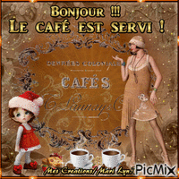 cafés vintage-mari lyn.d анимиран GIF