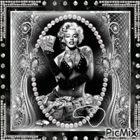 Marilyn Monroe, Actrice, Chanteuse américaine - GIF animate gratis