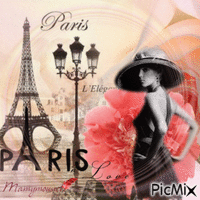 mode a Paris 2 animovaný GIF