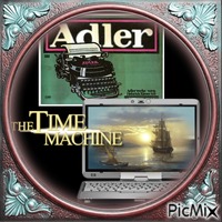 the time machine GIF animé
