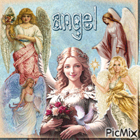 Angels. - Darmowy animowany GIF
