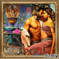 Bollywood - Beaux moments d'amour - 免费动画 GIF