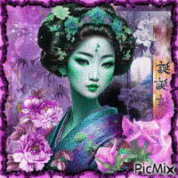 Asian fantasy by daisy Animated GIF