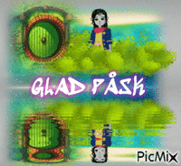 Glad Påsk - 2020-Vivis - GIF animado grátis