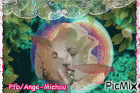 Montage Ange-Michou animuotas GIF