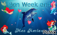 bon week end !!! animovaný GIF
