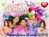 Valentina cumpleaños - Gratis animerad GIF