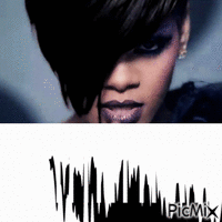 Rihanna κινούμενο GIF