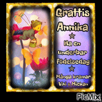 Annika 2023 - GIF animate gratis
