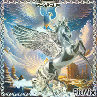 Pegasus - GIF animate gratis