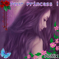Pour Princess - GIF animado grátis