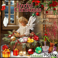Joyful Christmas - Gratis animerad GIF