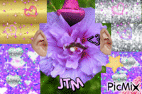 fleur  humaine - GIF animé gratuit