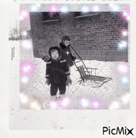 Me and my brother - Free animated GIF