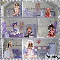 Maison de poupée - Zdarma animovaný GIF