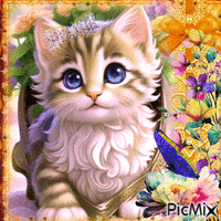 Kitten-contest - GIF animé gratuit