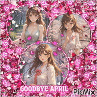 Goodbye April GIF แบบเคลื่อนไหว