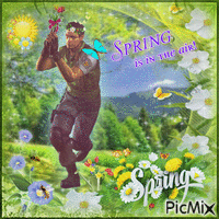 Chris Redfield Spring Greetings! анимирани ГИФ