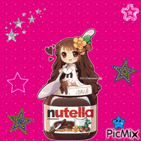 nutella animovaný GIF