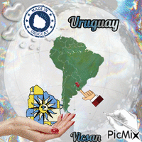 Uruguay en América del sur