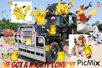 We got a Pikachu convoy!