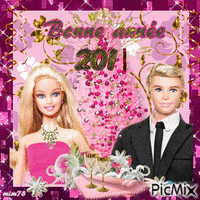 Ken et Barbie animasyonlu GIF