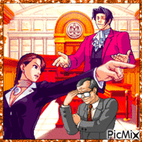 Concours...Ace Attorney Animiertes GIF