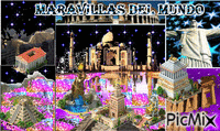 Maravillas del mundo - Бесплатный анимированный гифка