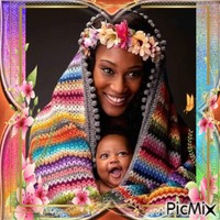 Mamma e figlio - PNG gratuit