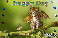 Happy Day - GIF animé gratuit