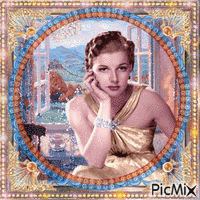 Ann Sheridan, Actrice Productrice américaine анимиран GIF