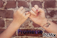 Promesse - Free animated GIF