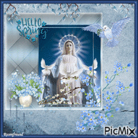 Jungfrau Maria - Gratis geanimeerde GIF
