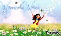 Wonderful week - Бесплатный анимированный гифка