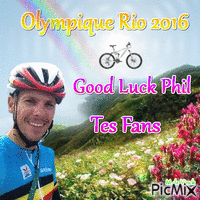 Olympique Rio 2016 : Phil animovaný GIF